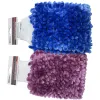 Blue and purple velvet ball car wash gloves, soft and fine, multi-functional cleaning products, car beauty care tools Item Picture